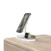 Stacja Ładująca 3w1 MagSafe do iPhone / Apple Watch / AirPods – Tech-Protect A22 – Biała